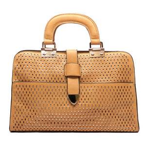 Perforated Top Handle Tote