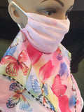 1 Fits All - PinkBGY - Face Mask Scarf