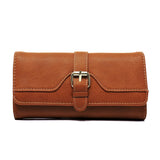 NEW Fashion Buckle Trifold Clutch Wallet