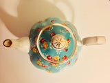 Flowery Gracie China Porcelain Teapot