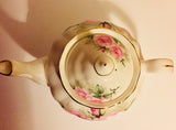 Flowery Gracie China Porcelain Teapot