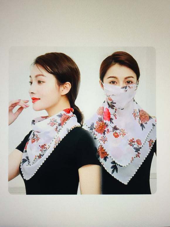1 Fits All - RedPW - Face Mask Scarf