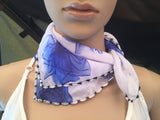 1 Fits All - BlueW - Face Mask Scarf