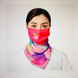 1 Fits All - PinkP - Face Mask Scarf