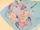 NEW Long Butterflies Scarf Shawl Wrap