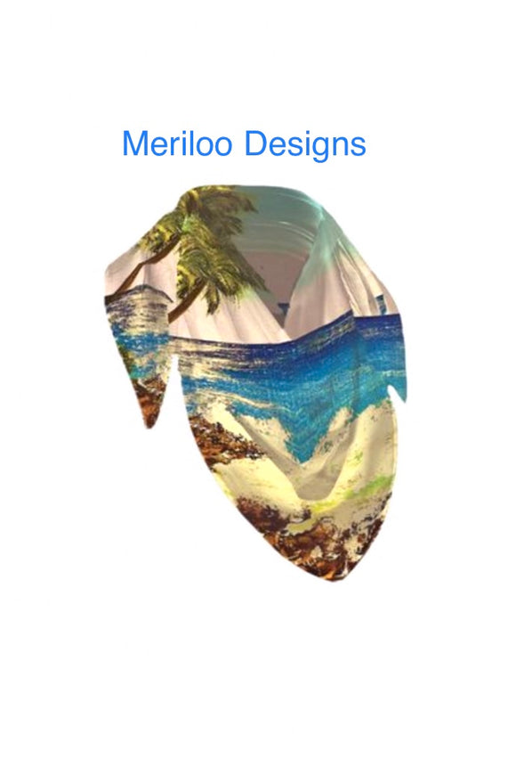 Meriloo Ocean Breeze Colors Melinda Scarf