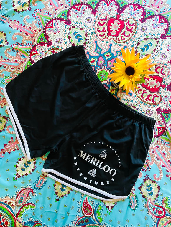 Meriloo Black Shorts