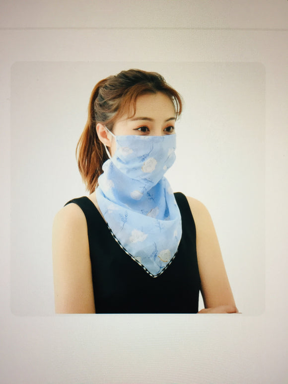 1 Fits All - LightB - Face Mask Scarf