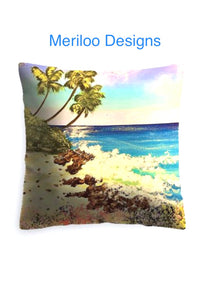 Meriloo Ocean Breeze Colors Pablo Pillow