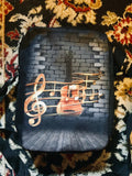 Music Themed Crossbody Shoulder Bag