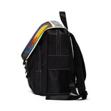Meriloo Unisex Casual Shoulder Backpack