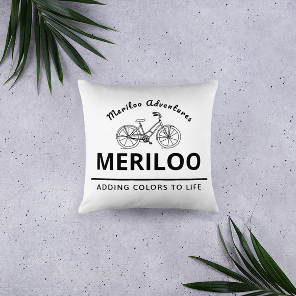 Meriloo Basic Pillow Beautiful Life WHT