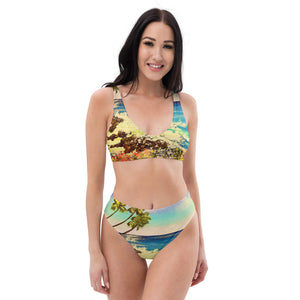 Meriloo Two-Piece Recycled High-Waisted Bikini Swimwear