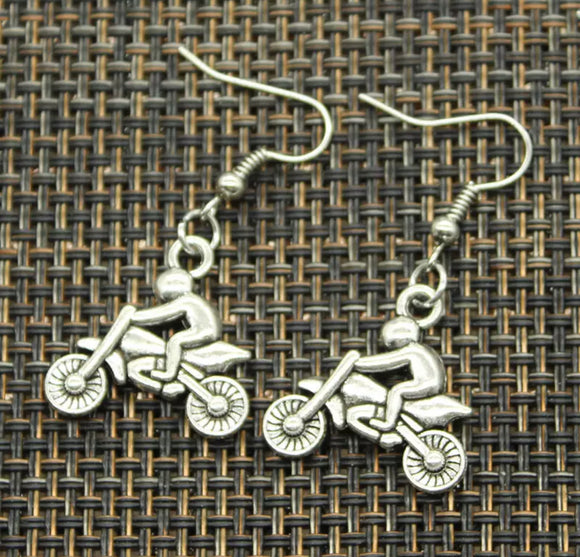 Bike Design Pair Earrings